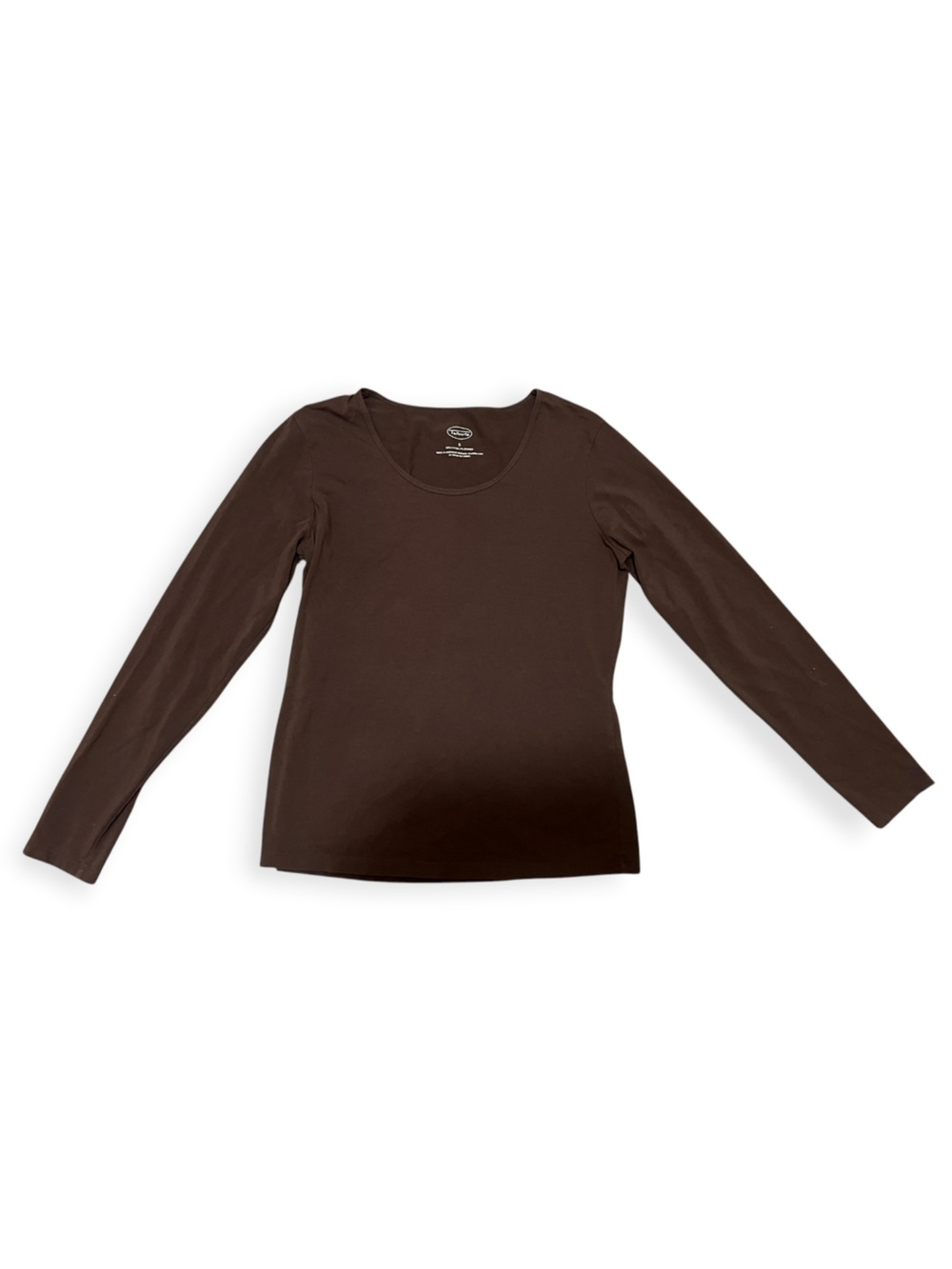 Talbots Long Sleeve T-Shirt Brown Size S